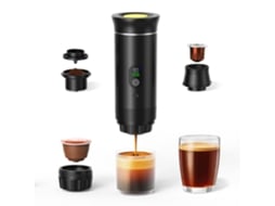 Máquina De Café Portátil 3 Em 1 Ohpa Kf-jn-02pro Preto