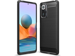 Capa Xiaomi Redmi Note 10 Pro HFS-HOUSE Carbone Preto