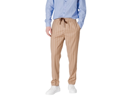 Calças De Homem Gianni Lupo Beige Bege (s)
