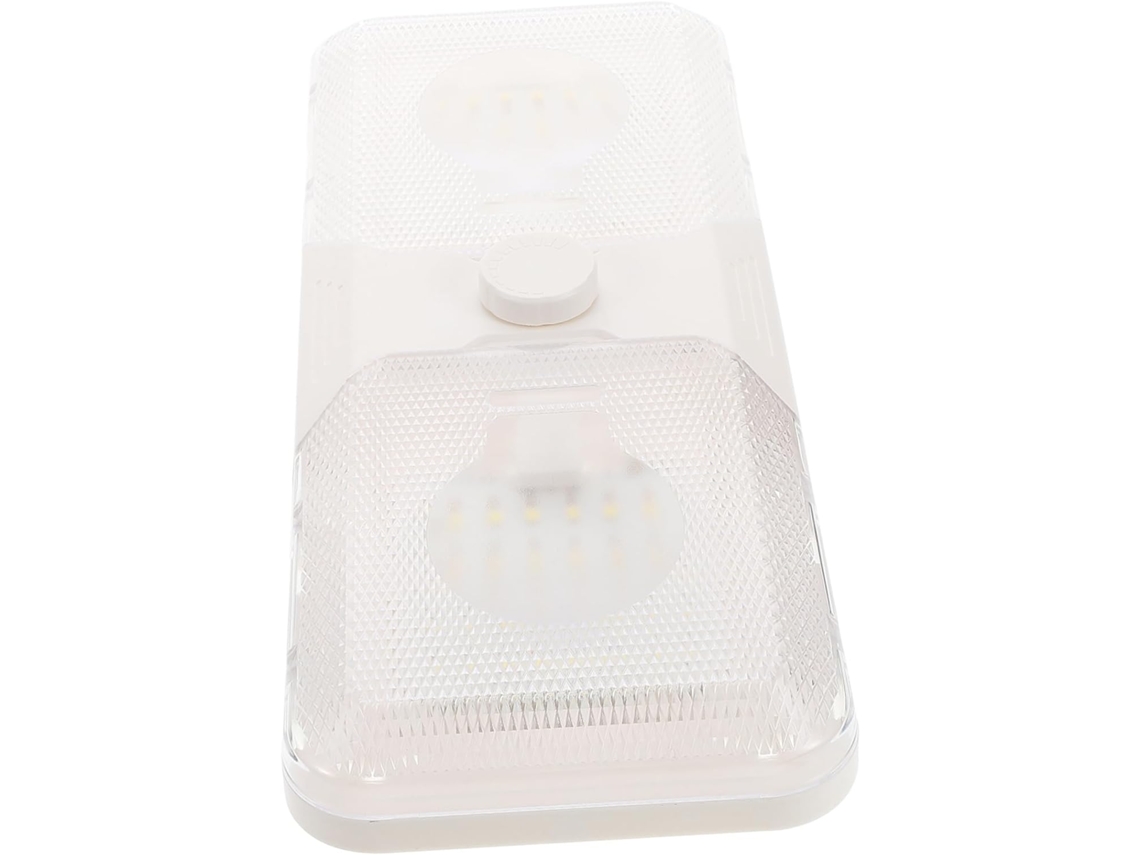 Luminária De Teto Led Branca De Alto Brilho, 12-24v, Para Caminhões E Vans.