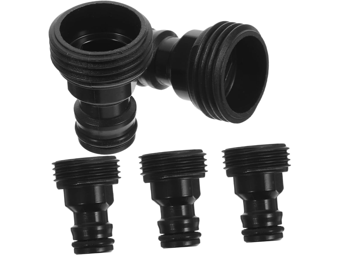 Conjunto De 5 Conectores Rápidos Para Mangueira Jardim, Conector