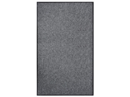 Doormat, Doormats Vidaxl Cinzeto Polipropileno (90 X 150 Cm)