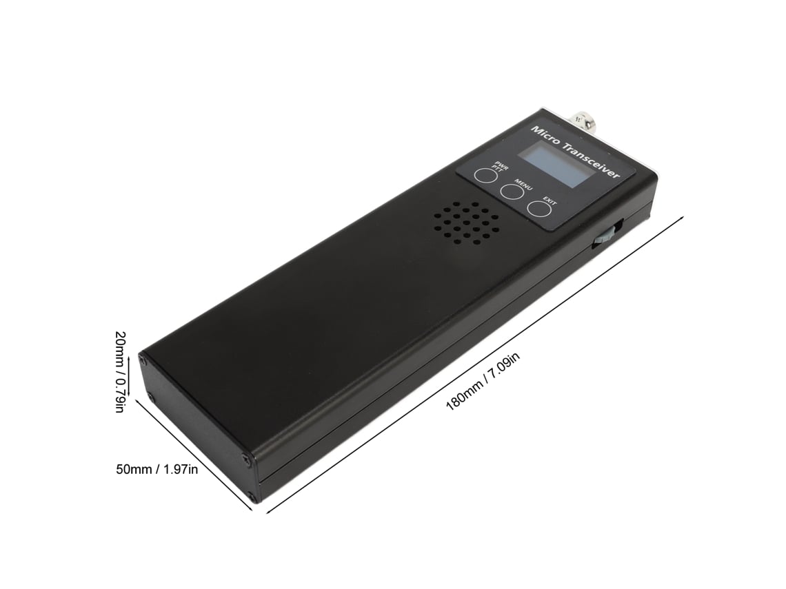 Laxiscreed Rádio Transceptor Hf Portátil 0.5-30mhz 4 Bandas Ssb Qrp
