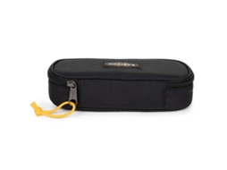 Estojo Oval EASTPAK Single, 5 X 22 X 9 Cm, Preto