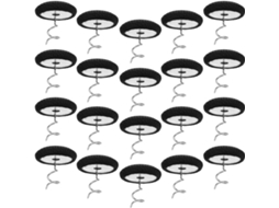 Tachinhas Espirais De Aço Inoxidável Para Móveis, 30 Tachinhas Antiderrapantes, Design Estético, Fácil Instalação Para