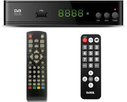 Receptor TDT BSL BSL BS-255L Comando Sênior (Preto)