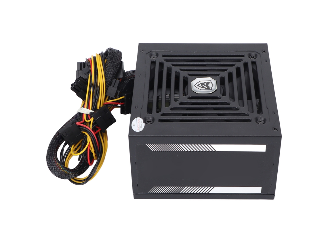 Fonte de Alimentação para Computador Desktop Youxishi Mq530 Potência Nominal 350w EOOCOO (pfc Passivo com Suporte para Cabos Traseiros)