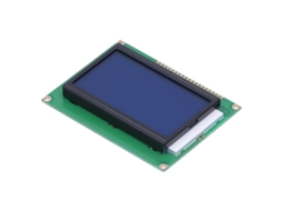 Módulo Lcd12864 Com Tela Azul E Retroiluminação