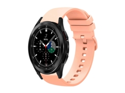 Pulseira De Silicone Macio De Cor Sólida Para Samsung Galaxy Watch 4 Classic 46mm 20mm