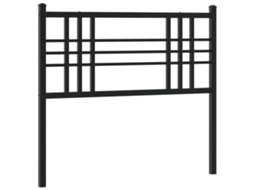 Headboard, Headboards Vidaxl Preto Aço (100 Cm)