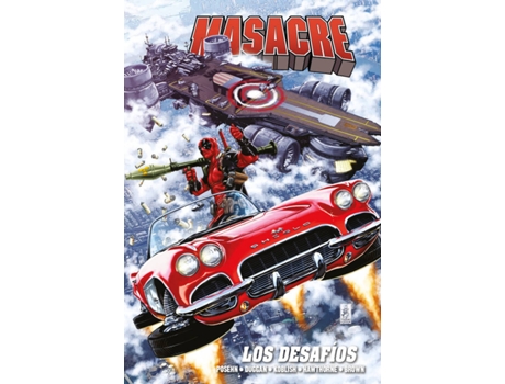 Livro Marvel Omnibus Masacre De Gerry Duggan. Los Desafíos 3 de Gerry Duggan (Espanhol)