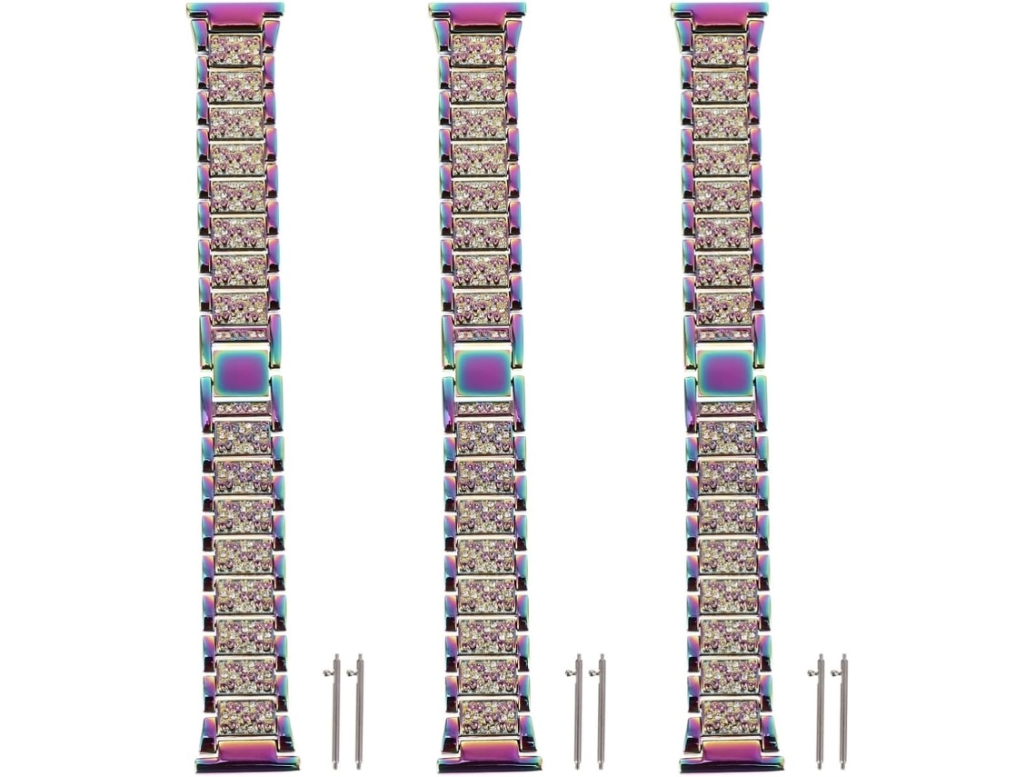 Conjunto De 3 Pulseiras De Substituição Elegantes Para Relógio Watch3 - Acessório Requintado Para Relógio