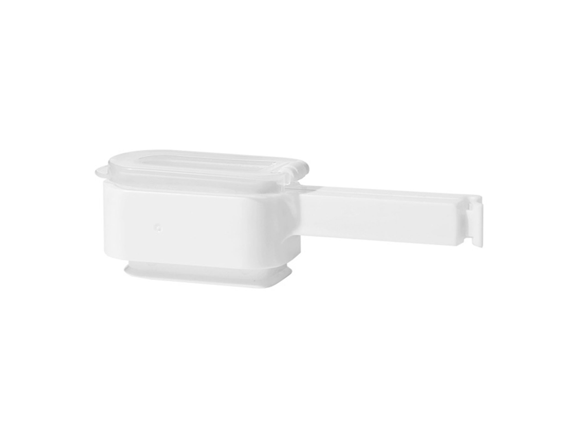 Pinça de Vedação Plástica com Boca de Descarga para Sacolas de Alimentos, Lanches, 13.9cm