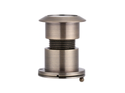 Magic Olho para suporte antifurto de 28 mm (ângulo de visão amplo de 28 mm, liga metálica com tampa traseira)