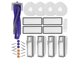 Conjunto De 20 Peças Para Aspirador De Pó Narwal Freo Z10 / Z10 Ultra: Escova Principal, Escova Lateral, Saco De Pó, Filtro E Pano De Limpeza.