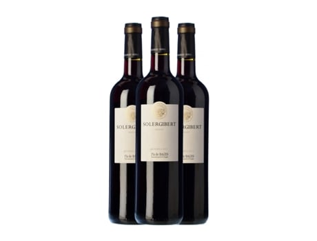 Vinho SOLERGIBERT Merlot Pla de Bages Reserva (0.75 L - 3 Unidades)
