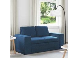 Vidaxl Sofá Azul 162 X 80 X 82 Cm Tecido