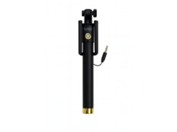 Selfie Stick Com Fio Jack M2 Tec V-8802 Dourado