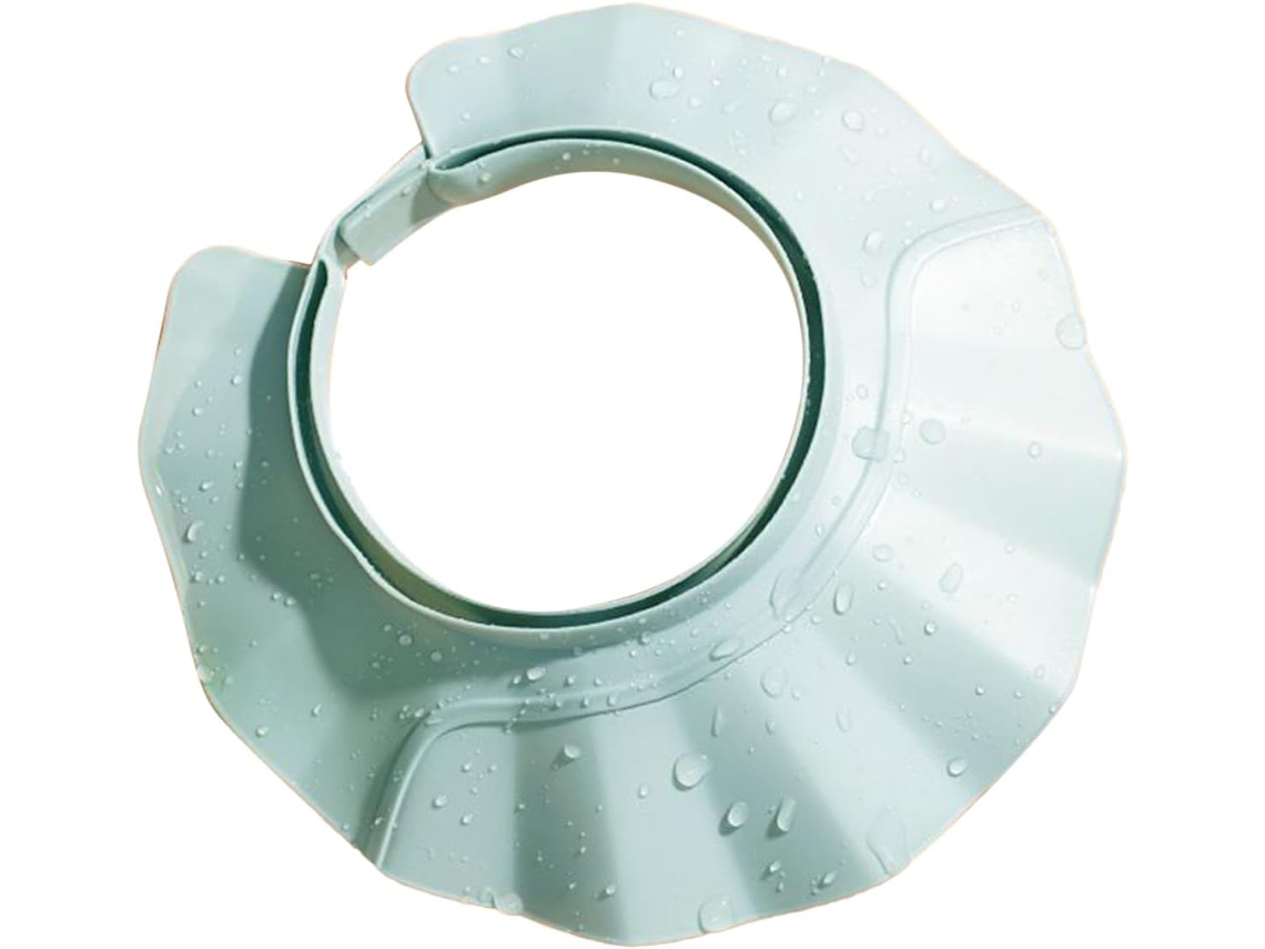 Protetor De Banho Touca Protetora Macia Para A Cabeça, Olhos E Orelhas Ideal Para Lavar O Cabelo Tomar Banho, Para Bebês
