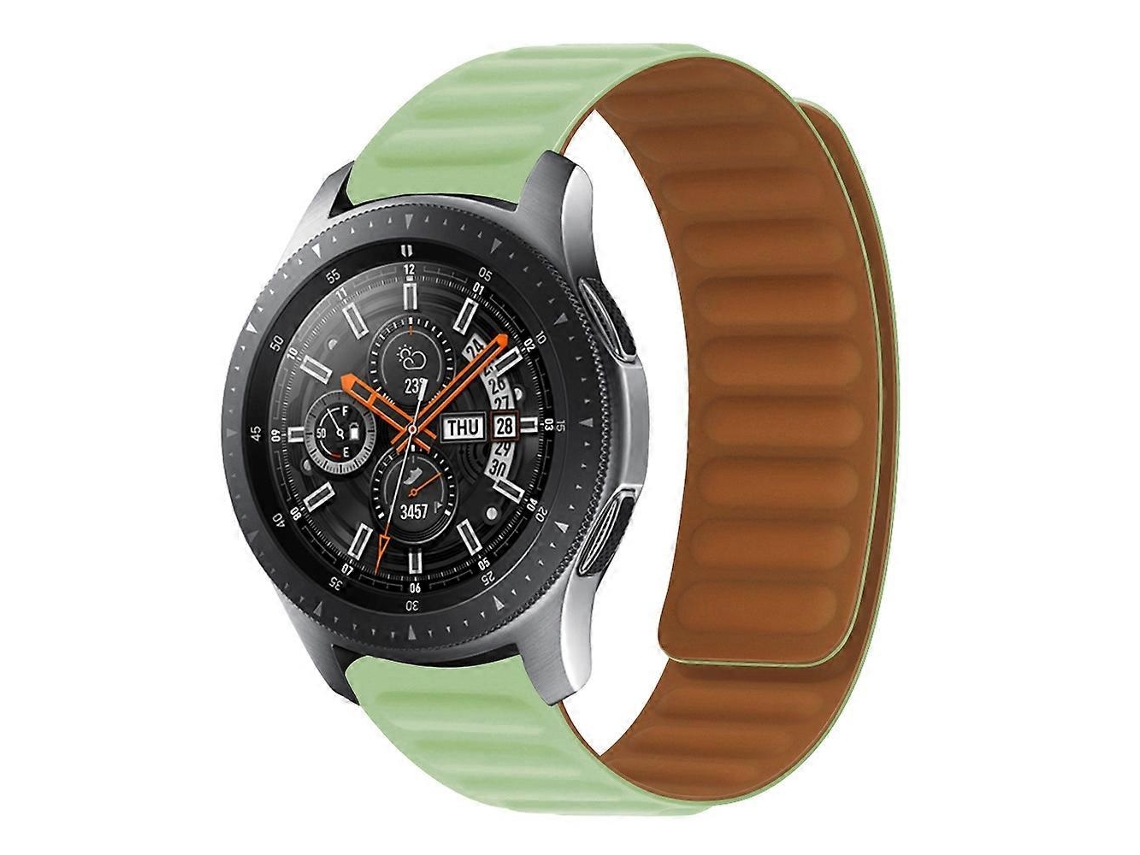 Pulseira De Silicone Magnética Em Cores Contrastantes