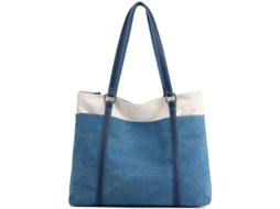 Mochila de Ombro LINJOU, antirroubo, preta