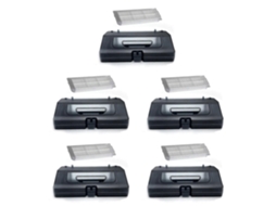 Conjunto De 5 Peças Com Reservatório De Água E Coletor De Pó 2 Em 1 Para Aspirador Robô Xiaomi Viomi V2 V3 Xmstjqr2s B106cn Stytj02ym E Filtro._ptg