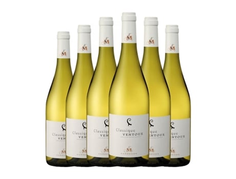 Vinho branco MARRENON Classique Blanc Côtes du Ventoux (0.75 L - 6 Unidades)