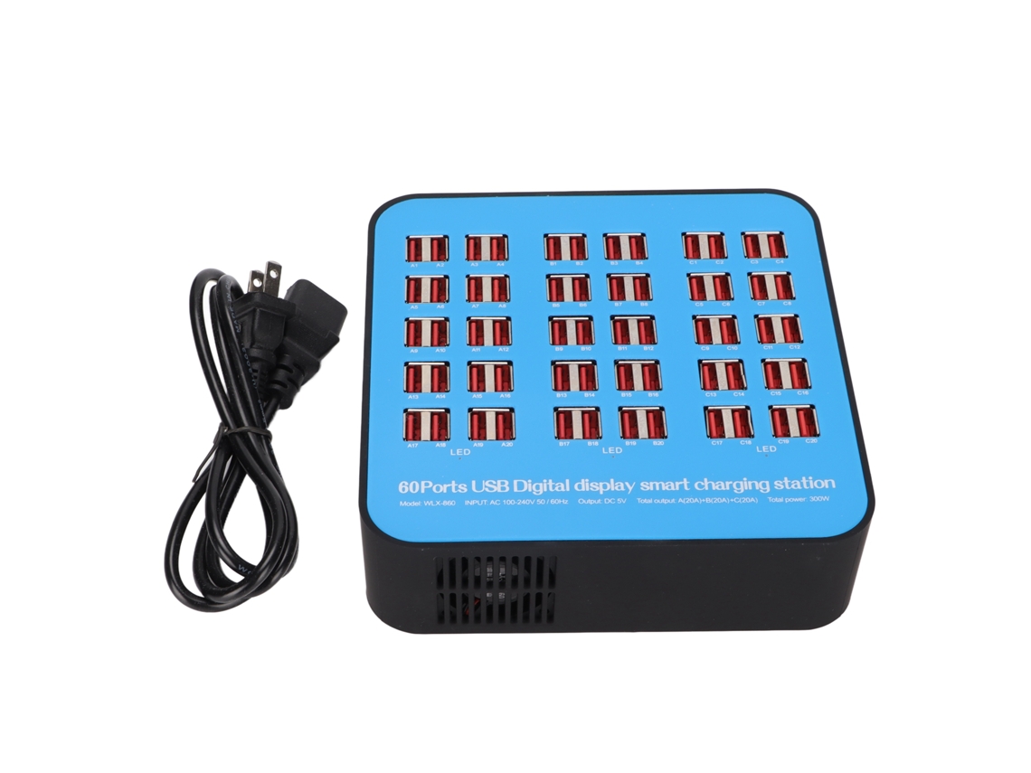 Estação de Carregamento Usb LAXISCREED 60 Portas 300w