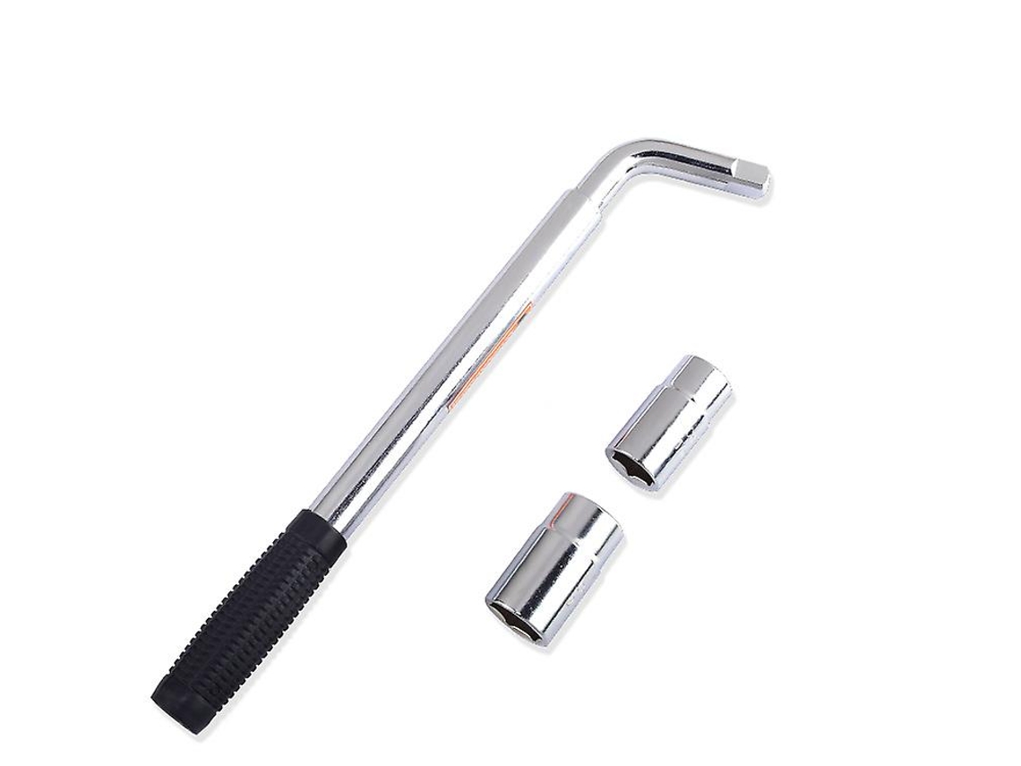 Chave de porcas para ruedas, con mango extensible, 17mm, 19mm, 21mm, 23mm | S/MARCA