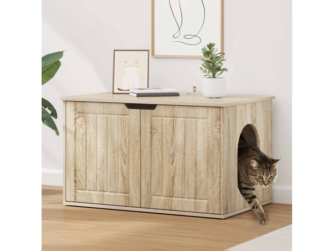 Vidaxl Casa Sonoma 85 X 55 X 50,5 Cm Madeira Processada