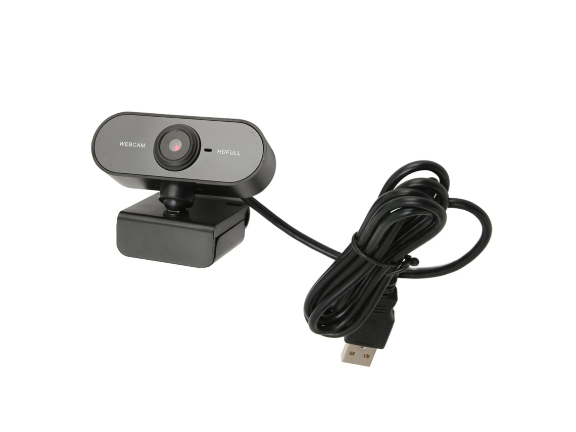 Webcam 1080p Hd Usb com Microfone para Pc, Videoconferência e Streaming