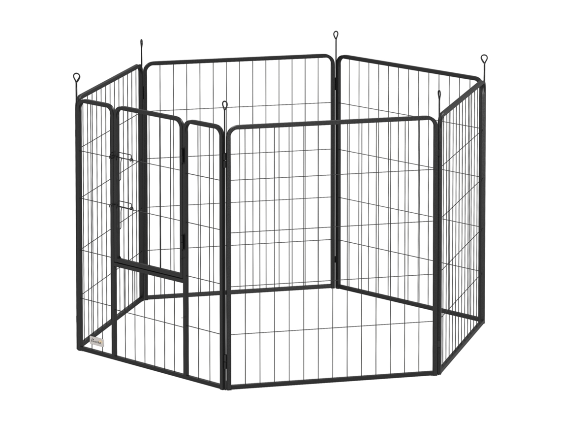 Parque Preto, 100 Cm, Para Exterior, Interior E Cães