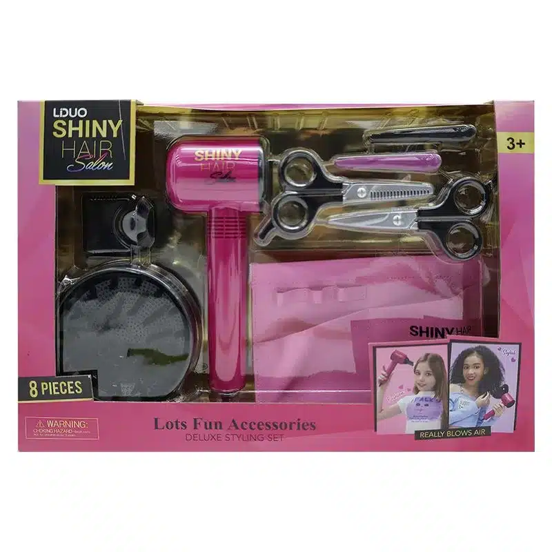 Set Infantil De Peluqueria Rosa Con Cinturón 626008 Innovatoys Innovatoysofertas Diciembre24p24