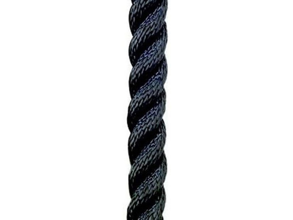 Corda Superior de Poliéster 220 M Preto 10 Mmpoly Ropes