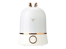 Rebe-luz Proyectora Led De Cuatro Colores Luces De Habitación Rotativa Con Música Regalo De Festividad Blanco