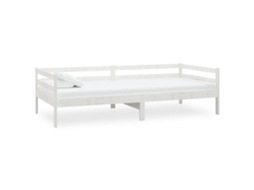 Sofá cama 90x200 Cm Madeira de Pinho Maciça Branco MAISON EXCLUSIVE