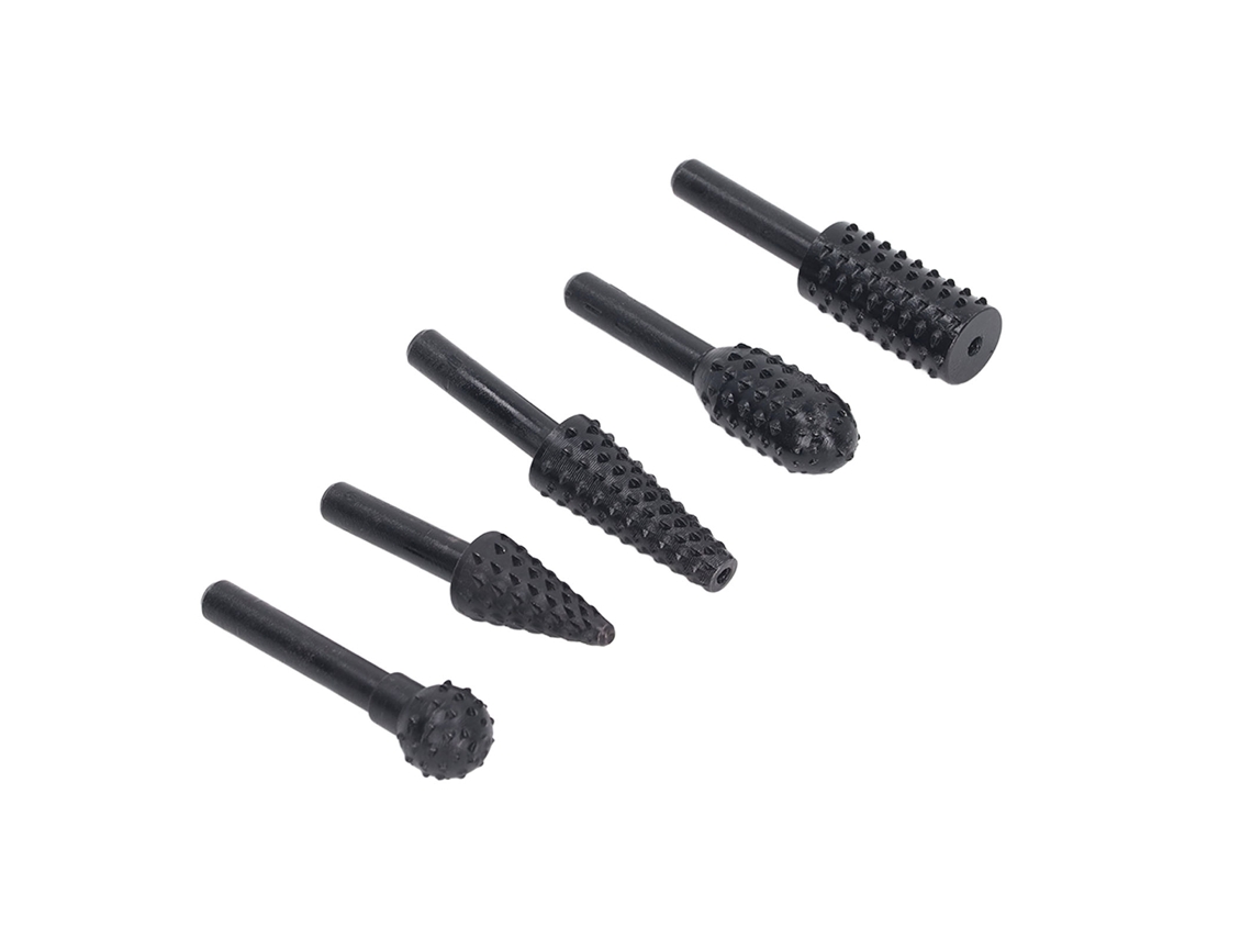 Conjunto De 5 Cabeças De Desbaste Laxiscreed Para Serrilhado E Escultura Em Madeira
