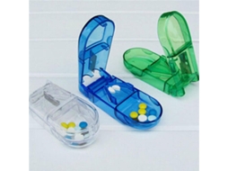 Cortador De Comprimidos Elegante, Divisor De Comprimidos, Caixa De Armazenamento Com Compartimentos Para Medicamentos E Porta Comprimidos. Nostalgia88