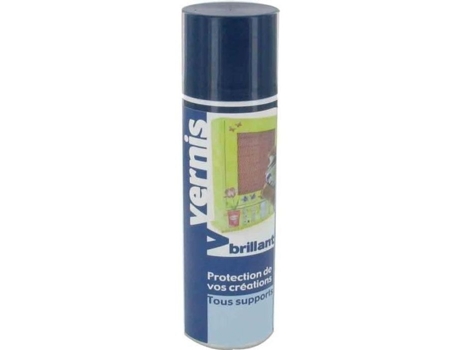 Spray verniz brilhante 250 ml - MegaCrea cor