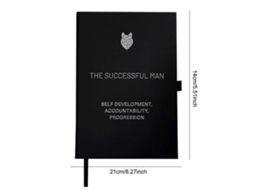 Diário Do Homem De Sucesso 2026, Planejador, Rastreador De Metas, Autoaperfeiçoamento Guiado, Caderno Motivacional Para O