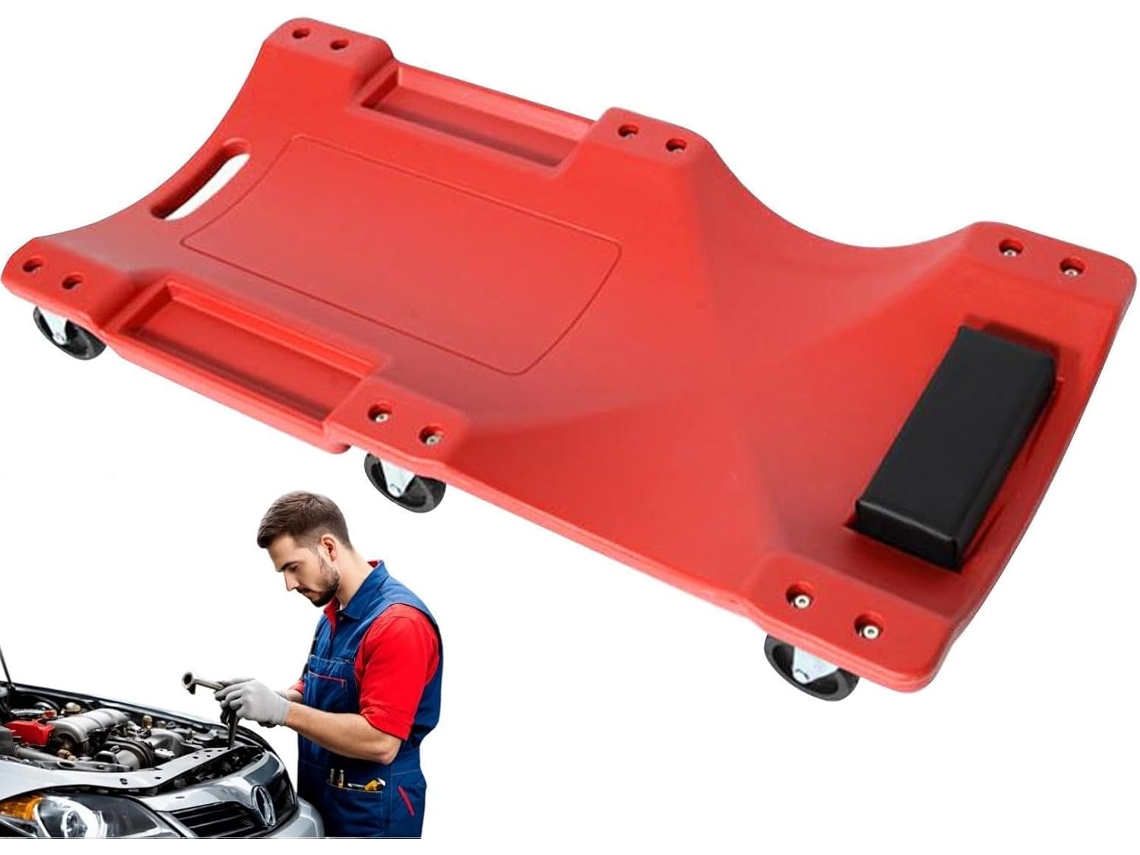 Plataforma Rolante Para Mecânico, Assento De Prancha Rolante Espessa Para Carro