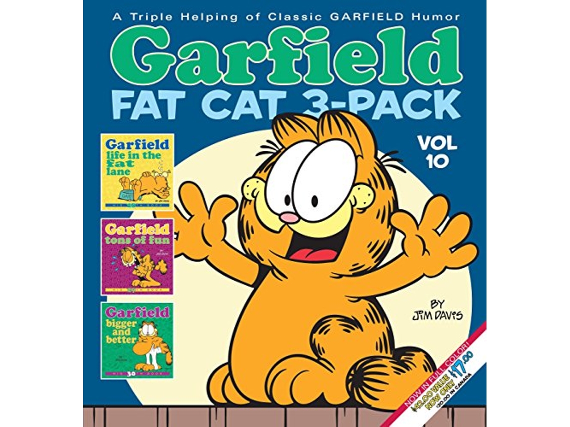Livro Garfield Fat Cat 3Pack 10 de Jim Davis (Inglês)