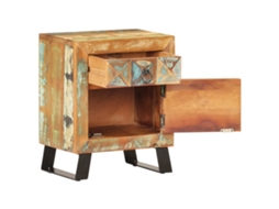 Mesa de Cabeceira 40x30x50 Cm Madeira Recuperada MAISON EXCLUSIVE