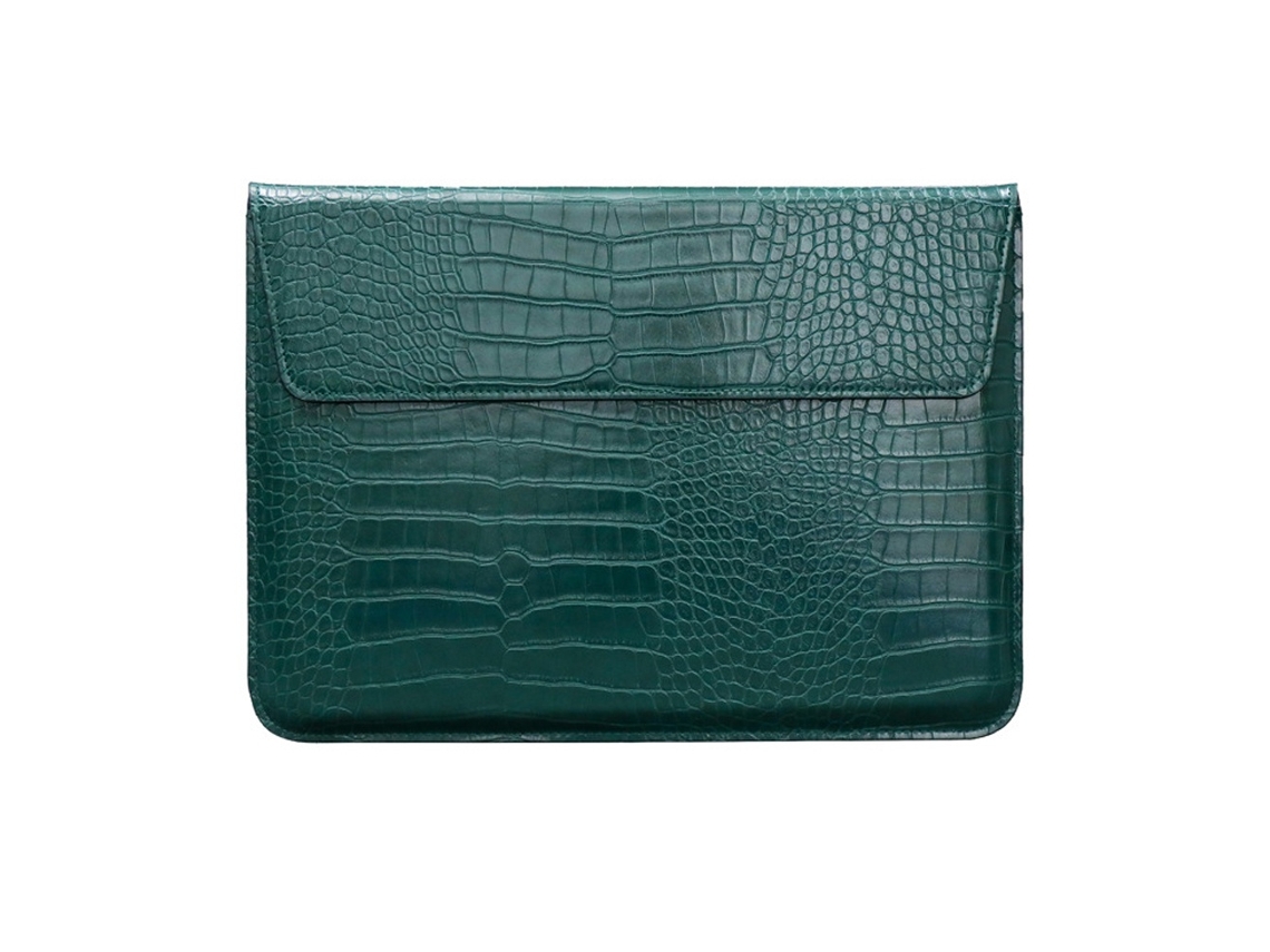 Lurelia Capa De Couro Sintético Com Estampa Crocodilo E Aba, Para Portáteis 13 Polegadas Suporte, Protetora