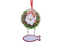 Pendente De Natal Decorativo Para Pet Em Acrílico Adorno