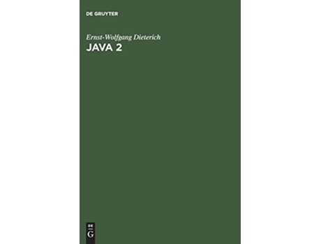 Livro Java 2 German Edition de Ernst-Wolfgang Dieterich (Alemão - Capa Dura)