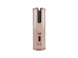 Ferro De Ondulação Automático Recarregável Sem Fio, Ferramenta De Estilo De Cabelo Para Ondas Perfeitas Dourado Onlike
