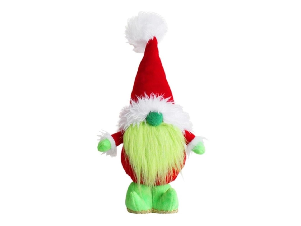 Laxiscreed Boneco Grinch Sem Rosto, Figura Decorativa Natalícia De Monstro Verde