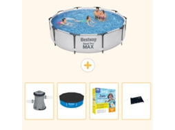 Bestway Piscina Bestway Steel Pro Max Redonda - 305x76 Cm - 7-peças S234