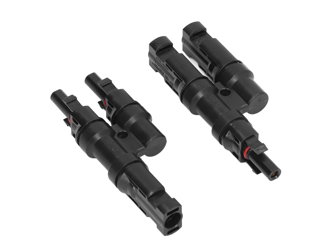 Conector Solar Laxiscreed 2 Em 1 À Prova D'água Para Painéis Solares